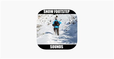 ‎Footstep Sounds in Snow en App Store