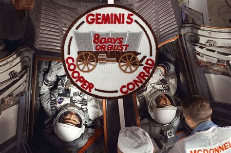 '8 Days or Bust' +50: Gemini 5 Made History with 1st Crew Mission Patch ...