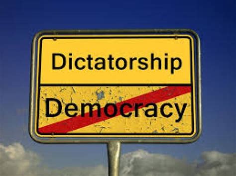 Readers Write: Democracy v. Dictatorship