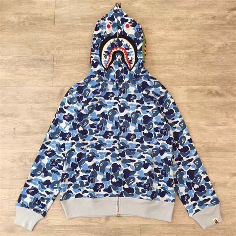 Blue Camo Bape Hoodie | eBay