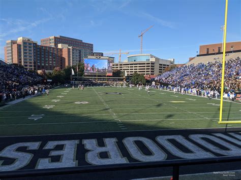 Vanderbilt Stadium Seating Map | Elcho Table