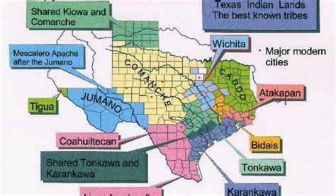 Map Of Indian Tribes In Texas | Zip Code Map