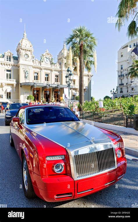 Europe, France, Principality of Monaco, Monte Carlo. Luxury cars Stock ...