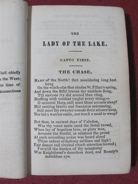 The Lady of the Lake A Poem in Six Cantos by Sir Walter - Etsy