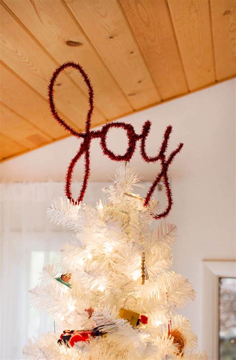 Easy DIY Christmas Tree Toppers - A Beautiful Mess