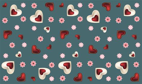 happy valentine's day love wallpaper background heart 5733667 Vector ...