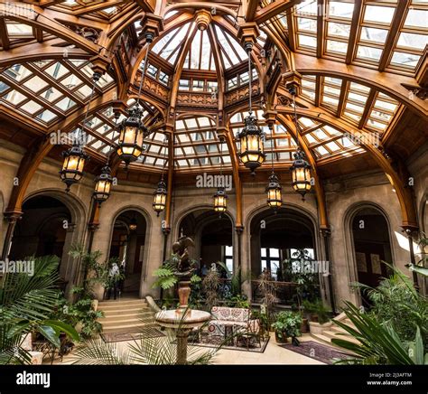 The Garden Room - Biltmore House, Asheville North Carolina, USA Stock ...