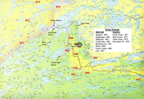 Bwca Entry Point Map | Living Room Design 2020