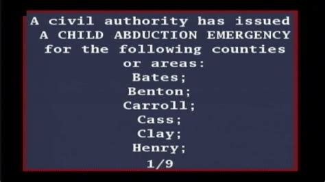 EAS Activation - Child Abduction Emergency - March 15, 2021, 4:43 PM - YouTube