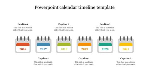 Calendar Timeline Powerpoint - Aleda Marena