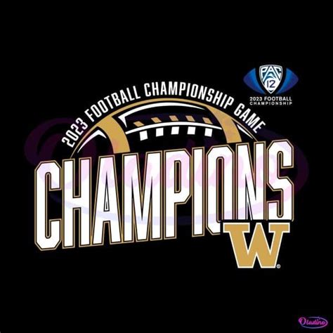 Washington Huskies Football Champions 2023 Svg