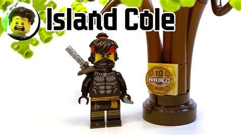 Custom LEGO Island Cole Minifigure from Ninjago Season 14: The Island - YouTube