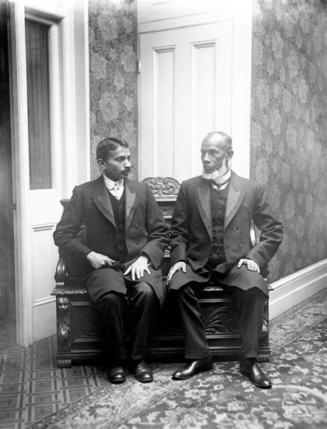 Mahatma Gandhi in South Africa as Part of a Delegation of British Indians. Early 20th century ...