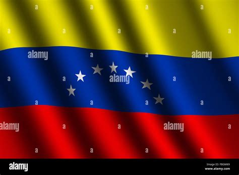 The Venezuelan flag Stock Photo - Alamy