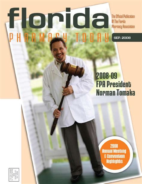 September 2008 Florida Pharmacy Journal by Florida Pharmacy Today - Issuu