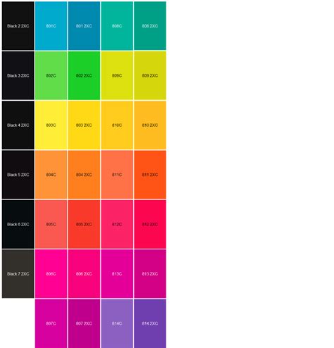 Logo Pantone Colors