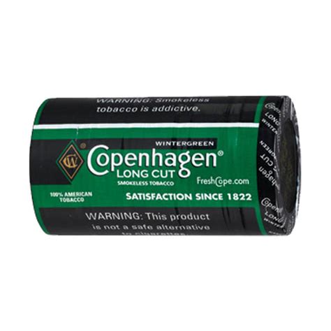 Copenhagen Long Cut Wintergreen – S & O Wholesale