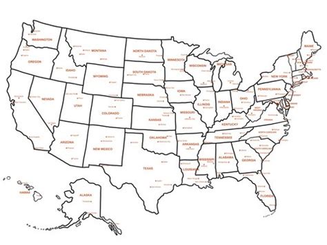 Us Maps With Major Cities - Corny Doralia