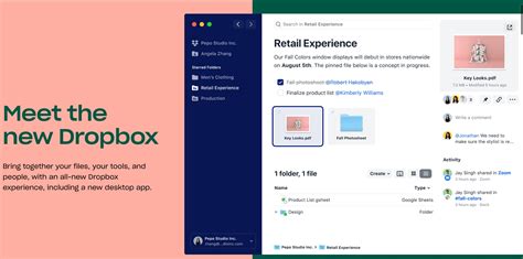 Dropbox unveils a brand new desktop app