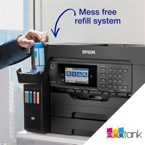 Epson EcoTank ET-16600, Multifunktionsdrucker schwarz, USB, LAN, WLAN, Scan, Kopie, Fax