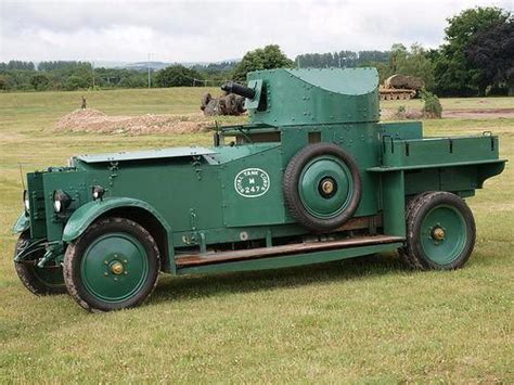 Armored Car - 1920 Rolls Royce Mk1 - Royal Naval Air Service (RNAS) Created the First British ...