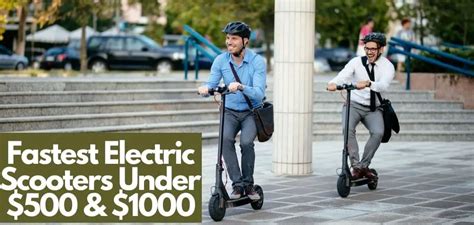 Fastest Electric Scooters Under $500 and $1000 | Scooter Guruz