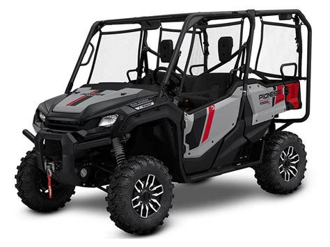 New 2022 Honda Pioneer 1000-5 Trail | Utility Vehicles in Warren MI | Matte Silver