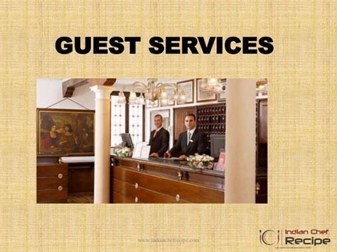 GUEST SERVICES IN HOTEL