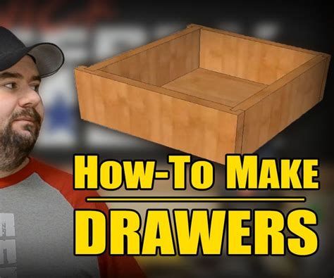 How to Make Drawers for Cabinets | How to make drawers, Drawers ...