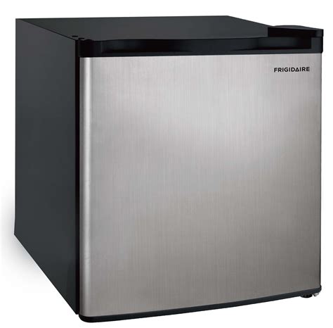 Frigidaire 1.6 Cu ft. Single Door Compact Refrigerator EFR180, Stainless Steel for sale | Las ...