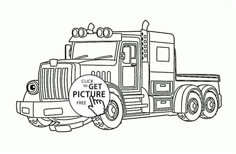 25+ Pretty Photo of Semi Truck Coloring Pages - davemelillo.com Tractor ...