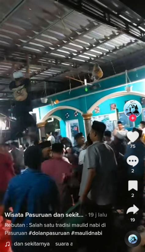 Keseruan Perayaan Maulid Nabi di Pasuruan, Meriah dengan Tradisi Rebutan - Malang Times