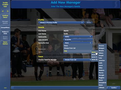 Championship Manager: Season 03/04 Screenshots for Windows - MobyGames