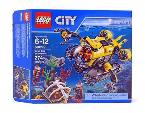 Deep Sea Submarine - LEGO set #60092-1 (Building Sets > City)