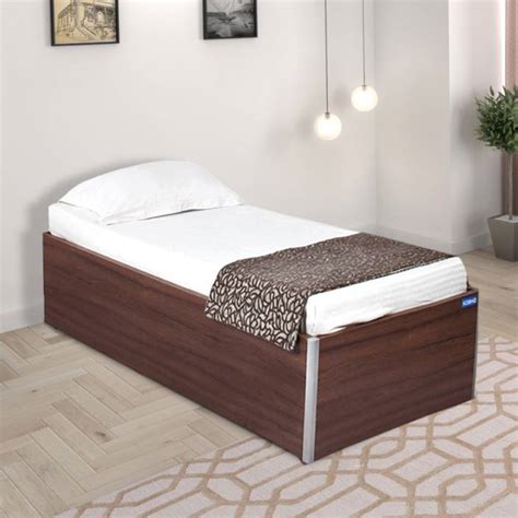 Spacewood Day Engineered Wood Single Bed With Storage Price in India ...