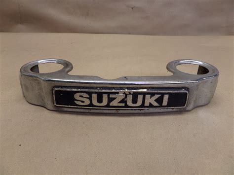 suzuki gs style front fork EMBLEM BADGE and other Used Motorcycle Parts - Motoplane Parts