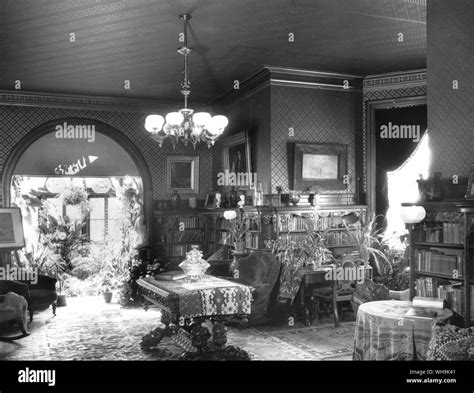 Mark twain house hartford interior hi-res stock photography and images ...