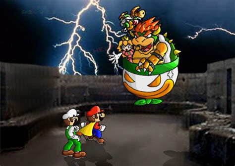 Bowser and his Clown Car by ChetRippo on DeviantArt