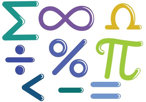 Free Math Symbols Vectors - Download Free Vector Art, Stock Graphics ...