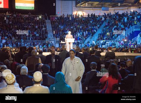 Indian Prime Minister Narendra Modi used a speech in front of nearly ...