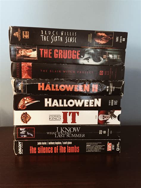 Slowly but surely getting to where I want to be with my horror VHS collection : r/VHS