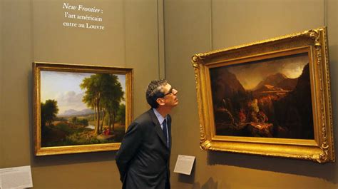 At The Louvre, A Rare Showcase For American Art : NPR