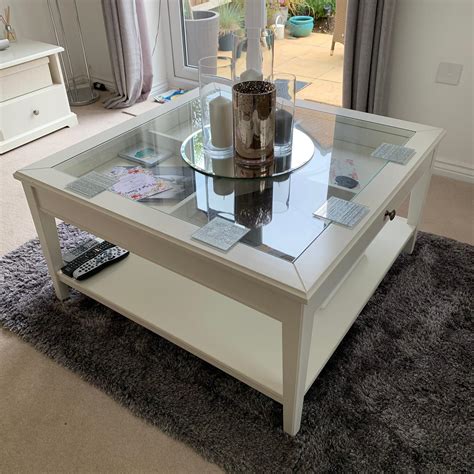 Glass Coffee Table Ikea - The table top in tempered glass is stain resistant and easy to clean.