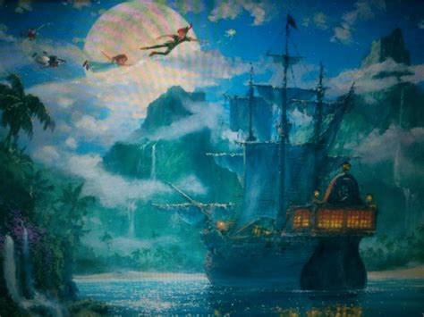 Peter Pan painting. Stunning. | Disney fine art, Disney art, Painting