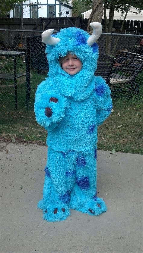 The Sully costume I made for my grandson for this year! They will all ...