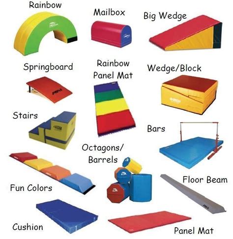 Gymnastics equipment | Gymnastics equipment for home, Gymnastics equipment, Kids gym