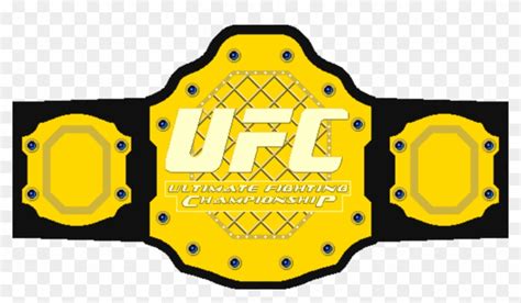 File - Ufc Belt - Svg - Ufc Championship Belt Vector, HD Png Download ...