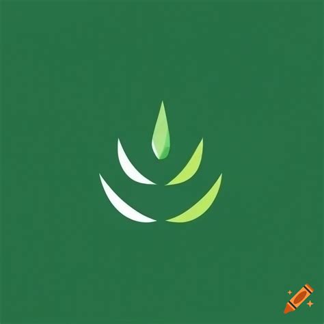 Minimalist logo of a leafy tree representing climate change