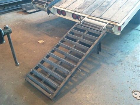 Pin by Wes Mizer on Trailer | Trailer ramps, Car trailer ramps, Trailer diy