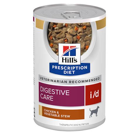 Hill's Prescription Diet i/d Digestive Care Chicken & Vegetable Stew Canned Dog Food, 12.5 oz ...